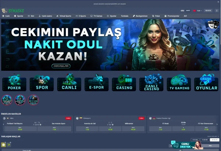 Bymaske ekran görüntüsü